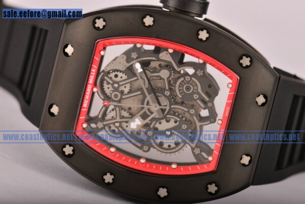 Richard Mille RM 055 Perfect Replica watch PVD - Click Image to Close